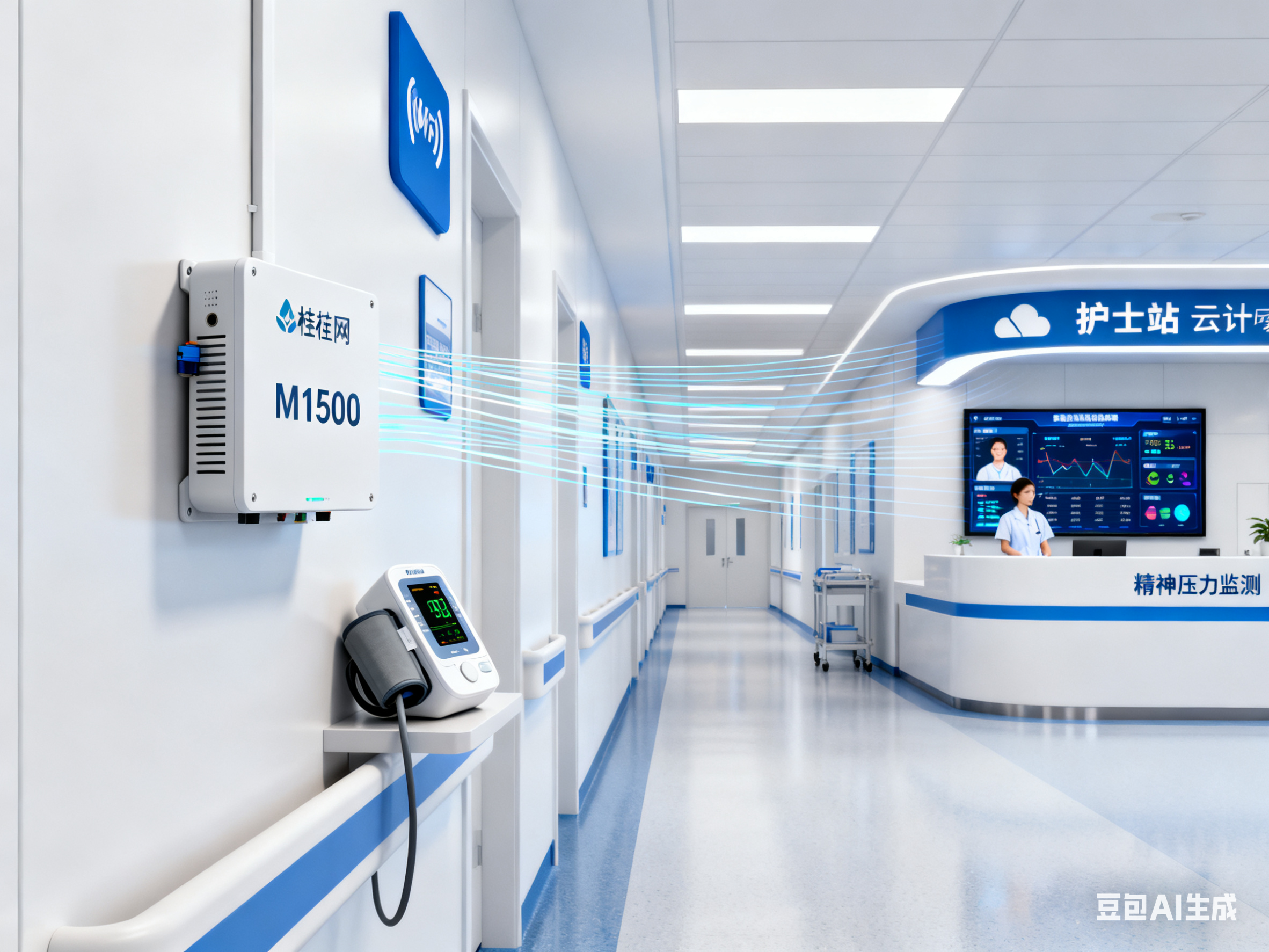 桂花网蓝牙网关：重塑智慧医疗，构建无缝连接的数字化生命体征监测网络